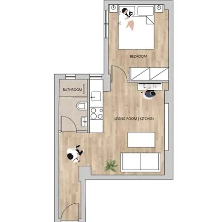 Super Fresh 1 Bedroom Lux